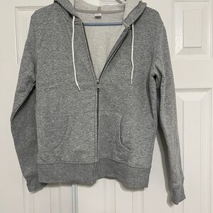 Old Navy Gray Zip-Up Hoodie